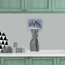 Load image into Gallery viewer, Donkeys and Robin at the Fence Leash or Key Holder ASA2210TH68