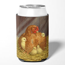 Load image into Gallery viewer, My Little Chickadees Hen with Chicks Can or Bottle Hugger ASAD0109CC