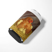 Load image into Gallery viewer, My Little Chickadees Hen with Chicks Can or Bottle Hugger ASAD0109CC
