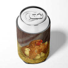 Load image into Gallery viewer, My Little Chickadees Hen with Chicks Can or Bottle Hugger ASAD0109CC