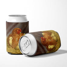 Load image into Gallery viewer, My Little Chickadees Hen with Chicks Can or Bottle Hugger ASAD0109CC