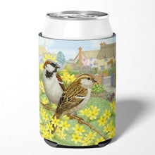 Load image into Gallery viewer, House Sparrows by Sarah Adams Can or Bottle Hugger ASAD0677CC