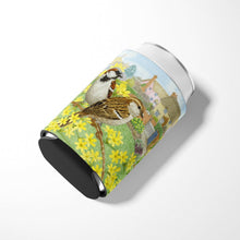 Load image into Gallery viewer, House Sparrows by Sarah Adams Can or Bottle Hugger ASAD0677CC