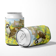 Load image into Gallery viewer, House Sparrows by Sarah Adams Can or Bottle Hugger ASAD0677CC