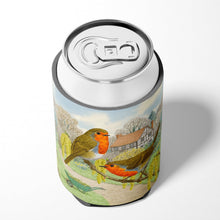 Load image into Gallery viewer, European Robin by Sarah Adams Can or Bottle Hugger ASAD0684CC