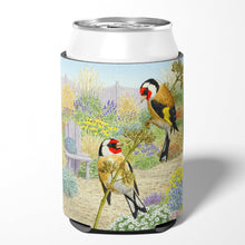Load image into Gallery viewer, European Goldfinches by Sarah Adams Can or Bottle Hugger ASAD0691CC