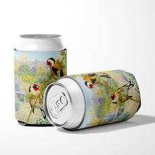 Load image into Gallery viewer, European Goldfinches by Sarah Adams Can or Bottle Hugger ASAD0691CC