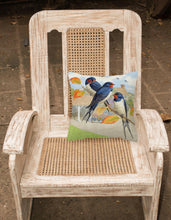 Load image into Gallery viewer, Swallows by Sarah Adams Canvas Decorative Pillow ASAD0694PW1414