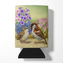 Load image into Gallery viewer, House Sparrows Feeding Time Can or Bottle Hugger ASAD0700CC