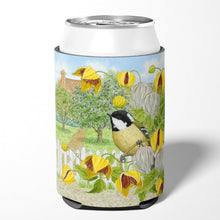 Load image into Gallery viewer, Coal Tits Yellow Flowers Can or Bottle Hugger ASAD0702CC