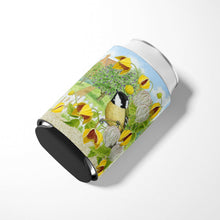 Load image into Gallery viewer, Coal Tits Yellow Flowers Can or Bottle Hugger ASAD0702CC
