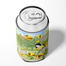 Load image into Gallery viewer, Coal Tits Yellow Flowers Can or Bottle Hugger ASAD0702CC