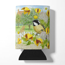 Load image into Gallery viewer, Coal Tits Yellow Flowers Can or Bottle Hugger ASAD0702CC