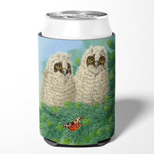 Load image into Gallery viewer, Owlets and Butterfly by Sarah Adams Can or Bottle Hugger ASAD0724CC