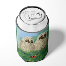 Load image into Gallery viewer, Owlets and Butterfly by Sarah Adams Can or Bottle Hugger ASAD0724CC