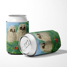 Load image into Gallery viewer, Owlets and Butterfly by Sarah Adams Can or Bottle Hugger ASAD0724CC