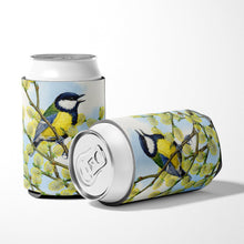 Load image into Gallery viewer, Eurasian Blue Tit by Sarah Adams Can or Bottle Hugger ASAD0777CC