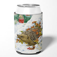 Load image into Gallery viewer, Hedgehog and Red Gate Cottage Can or Bottle Hugger ASAD0780CC
