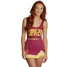 Load image into Gallery viewer, Arizona State ASU Fork 'Em Crop Tank Top