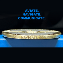 Load image into Gallery viewer, GL2-011 CBP Air and Marine Operations AMO Air Interdiction Agent AIA Homeland Wings Challenge Coin