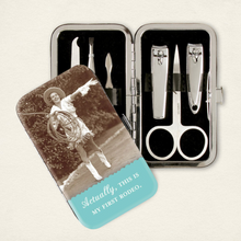 Load image into Gallery viewer, Actually This is My First Rodeo Manicure Kit in Aqua