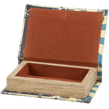 Load image into Gallery viewer, Adventure Awaits Canoeing Book Box | Outdoor-Themed Book Shaped Storage Stash Trinket Box