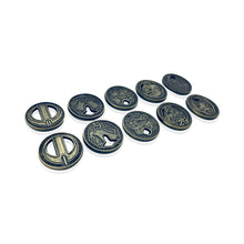 Load image into Gallery viewer, Adventure Coins – Dwarven Metal Coins Set of 10