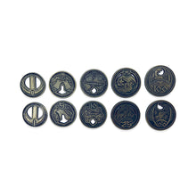 Load image into Gallery viewer, Adventure Coins – Dwarven Metal Coins Set of 10