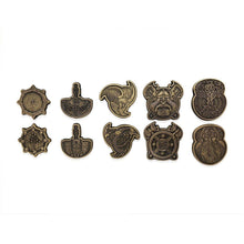 Load image into Gallery viewer, Adventure Coins - Norse Metal Coins Set of 10