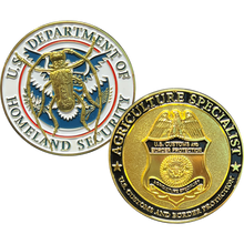 Load image into Gallery viewer, GL1-014 CBP Field Operations Agriculture Specialist Field Ops Ag Spec Challenge Coin