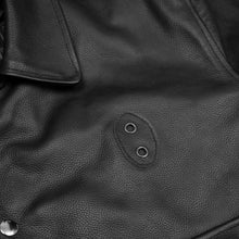 Load image into Gallery viewer, Blackhawk Men’s Leather Motorcycle Jacket