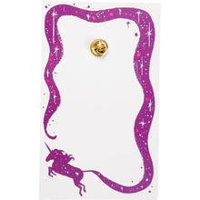 Load image into Gallery viewer, Always Be Yourself Unless You Can Be A Unicorn Enamel Pin on Gift Card