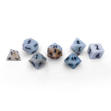 Load image into Gallery viewer, Amazonite - 7 Piece RPG Set Gemstone Dice