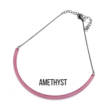 Load image into Gallery viewer, Frosted Bar Necklace *
