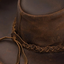 Load image into Gallery viewer, Outlaw Fedora - Men’s Leather Hat