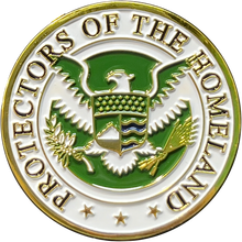Load image into Gallery viewer, EL11-012 Protectors of the Homeland CBP HSI FAM Secret Service US Army Challenge Coin Military Veteran