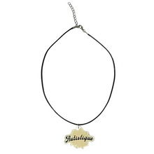 Load image into Gallery viewer, Autistique Autism Pride Acrylic Pendant Necklace