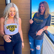 Load image into Gallery viewer, Iowa Hawkeyes White Tube Top