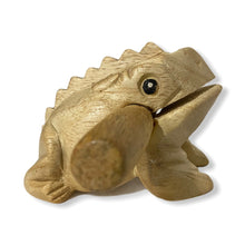 Load image into Gallery viewer, Natural wooden frog