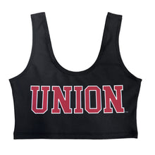 Load image into Gallery viewer, Union College Crop Tank Top