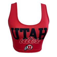Load image into Gallery viewer, Utah Red Crop Tank Top