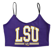 Load image into Gallery viewer, LSU Purple Spaghetti Tank