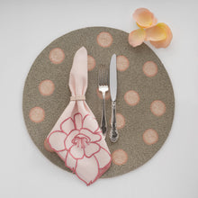 Load image into Gallery viewer, Peony dinner napkins, set of two