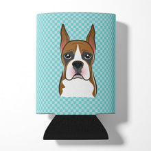 Load image into Gallery viewer, Checkerboard Blue Boxer Can or Bottle Hugger BB1161CC
