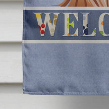 Load image into Gallery viewer, Yorkie Yorkshire Terrier Welcome Flag Canvas House Size BB1390CHF