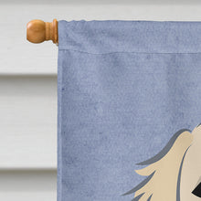 Load image into Gallery viewer, Golden Retriever Welcome Flag Canvas House Size BB1391CHF
