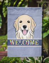 Load image into Gallery viewer, Golden Retriever Welcome Garden Flag – Decorative Outdoor Yard Flag BB1391GF