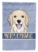 Load image into Gallery viewer, Golden Retriever Welcome Garden Flag – Decorative Outdoor Yard Flag BB1391GF