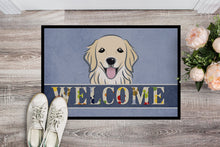 Load image into Gallery viewer, Golden Retriever Welcome Doormat - 24x36 Decorative Floor Mat – Indoor/Outdoor Rug with Artistic Flair BB1391JMAT