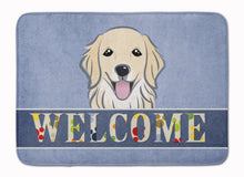 Load image into Gallery viewer, Golden Retriever Welcome Machine Washable Memory Foam Mat BB1391RUG